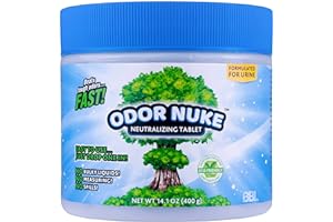 Human Urine Odor Neutralizer Tablets by ODOR NUKE - Kill Urine Smell In Portable Urinals for Men, Bedside Commodes, Bedpans &