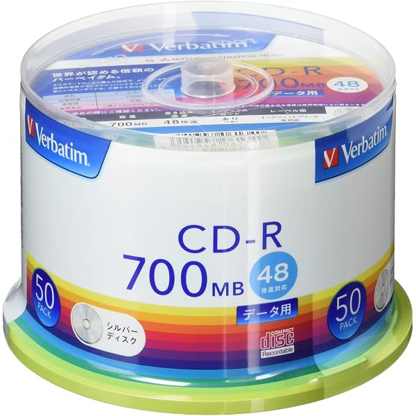 Amazon.co.jp: TDK データ用CD-R 700MB 32倍速対応 ホワイトワイド 