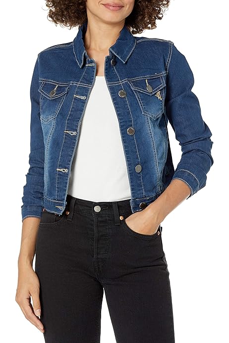 light blue denim jacket amazon