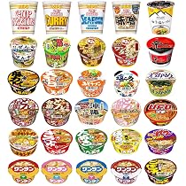 Amazon.co.jp: カップ麺 ミニ 詰め合わせ 30種 PSJバラエティBOX（日清