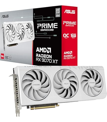 Amazon | XFX Swift AMD Radeon RX 9070XT トリプルファン ホワイト