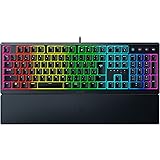 Razer レイザー Ornata V3 JP ゲーミングキーボード 有線 薄型 キーボード クリック感のあるメカ・メンブレンスイッチ搭載 UV コートキーキャップは耐摩耗性と耐傷性を向上 バックライトが光る専用メディアキー エルゴノミック設計 耐久