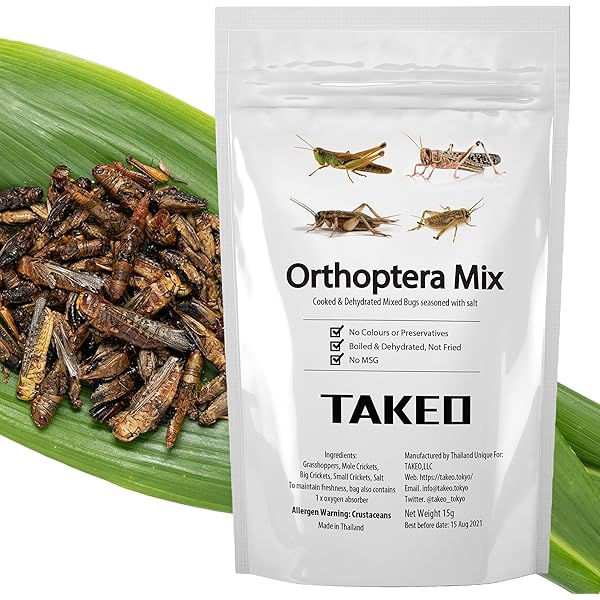 たけむし 食レポ】バンブーワーム（タケムシ）ってどんな味？実際に食べてみた