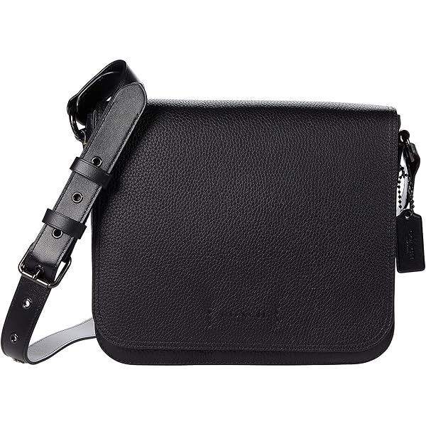 Amazon | COACH メンズ チャータークロスボディ 24, ディープブルー