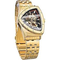 Amazon | ファッション機械式腕時計 三角形レーシングダイヤル