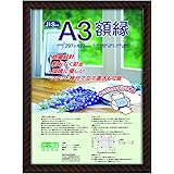 ナカバヤシ 額縁 賞状 金ラック(樹脂製) JIS A3判 フ-KWP-20 N