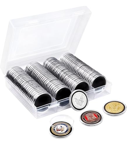 Coin Capsule 40 Mm 10-Pack Air-Tite H40 Direct Fit Capsules For