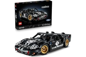 LEGO Technic 1966 Ford GT40 MKII Race Car 42223 Model Vehicle Building Kit for Ages 18+, Collectable Model with Steering, V8 Engine and More, Gift Idea for Adults and Classic Car Lovers (793 Pieces)