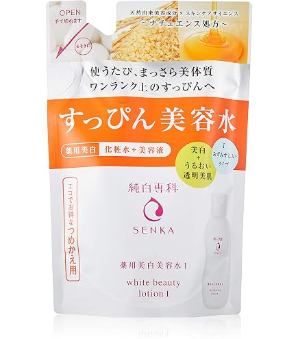 Amazon.co.jp: (医薬部外品) 薬用 純白専科 すっぴん美容水I 化粧水+