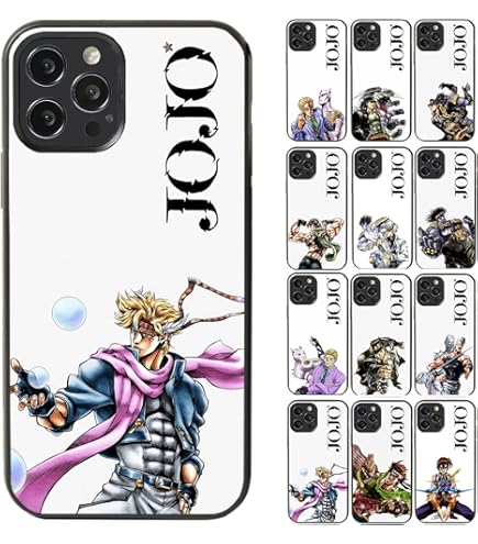 ジョジョの奇妙な冒険　ジョジョ JOJO スマホ　グッズ Amazon.co.jp: ジョジョの奇妙な冒険 スマホケース スティール