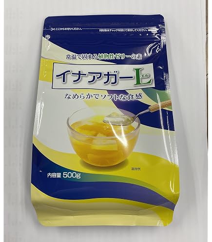 Amazon.co.jp: イナアガーL 500g×2 【2袋セット】/食物性ゼリーの素