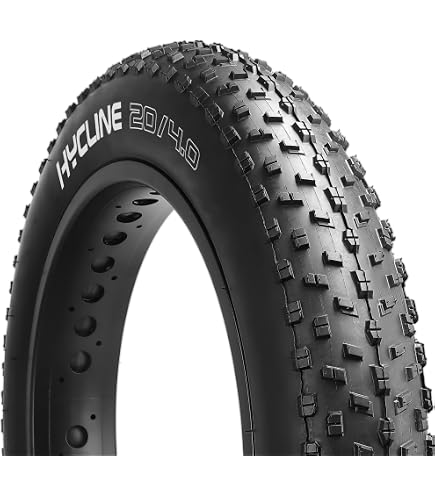 Amazon | 20 x 4.0 ファットバイクタイヤ チューブ付き交換用自転車
