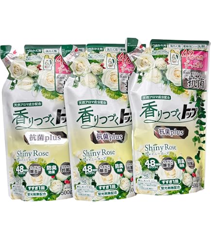 Amazon | 【まとめ買い】香りつづくトップ 抗菌プラス Shiny Rose