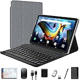 2023 NEW Android12タブレットFEONAL Pad、8コア CPU2in1タブレット5GWIFIモデル、RAM4GB+ROM128GB+最大1TB 拡張可能、13MP+8MP デュアルカメラ、7000mAhバッテリー、10.1インチ1