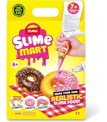 Amazon | ZURU スライムマート アイスクリームサンデーキット リアルな