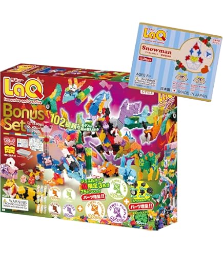 ラキュー　セット売り Amazon.co.jp: ラキューボーナスセット2025 非売品おまけ付き LAQ