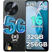 Amazon | 【5Gスマホ Android 16 】DOOGEE Note 59pro SIMフリー