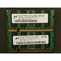 Amazon | 各社 PC2-5300S (DDR2-667) 2GB x 2枚組み 合計4GB SO-DIMM  