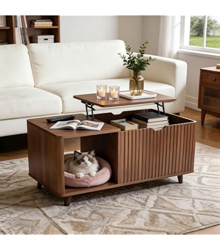 ローテーブル 猫用 センターテーブル 幅103cm×奥行き53×高さ43cm Amazon.co.jp: VORIN ローテーブル 猫用 センターテーブル 幅103cm