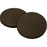 2個セット ottostyle.jp 高低反発コンビ座布団 直径40cmx 厚さ5cm 【ブラウン】クッション イス 椅子用 かわいい おしゃれ ラウンド 丸