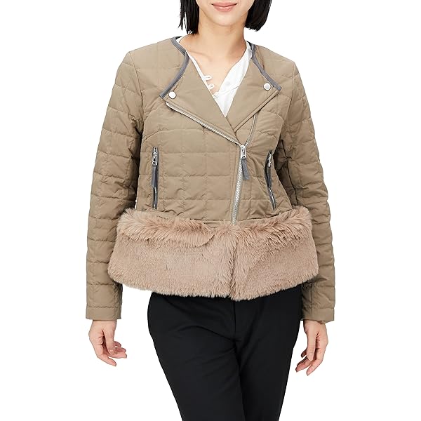 Amazon | [グレースコンチネンタル] 2022AW ﾌｪｻﾞｰﾔｰﾝﾂｲｰﾄﾞｺｰﾄ