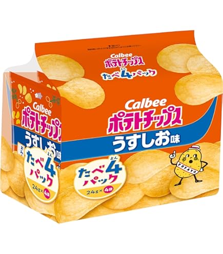 Amazon.co.jp: カルビー ポテトチップス うすしお味 BIGBAG 170g×12袋