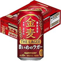 Amazon.co.jp: 金麦 ザ・ラガー 350ml 24本 [6缶×4
