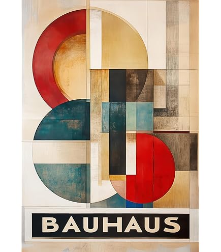 Amazon.co.jp: バウハウス A1(594㎜×841㎜）アートポスター 日本製