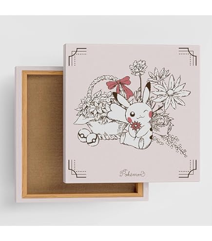 Amazon.co.jp: 【アートデリ】ポケモン ピカチュウ キャンバスパネル