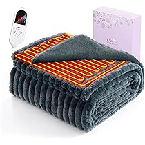 Amazon.co.jp : 電気毛布 掛け敷き兼用【2025冬新登場 ラビットファー