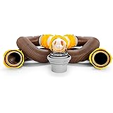 Camco 39667 Revolution 20' Sewer Hose Kit with Swivel Fittings and Wye Connector - Ready to Use Kit with Storage Caps, Great 
