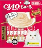 Amazon.co.jp: チャオ (CIAO) exちゅ~る まぐろバラエティ 50本 猫用