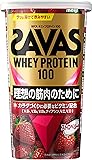 ザバス(SAVAS) ホエイプロテイン100 ストロベリー味 280g 明治