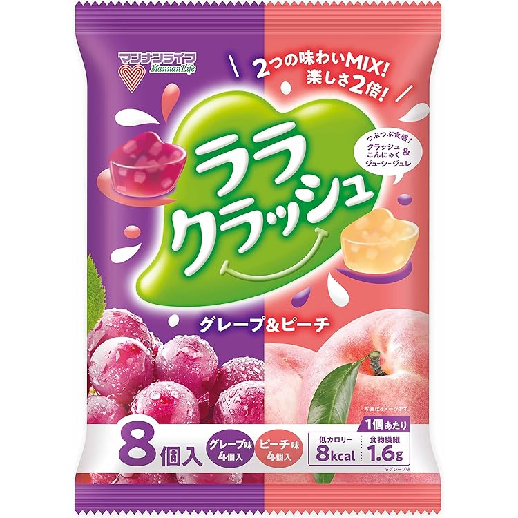 Amazon.co.jp: マンナンライフ 蒟蒻畑ララクラッシュ パイナップル味