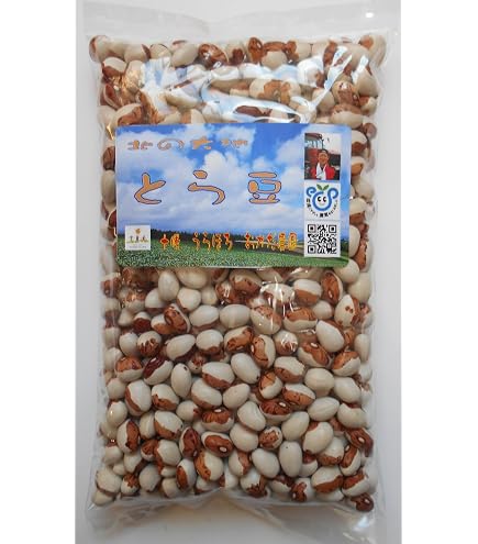 Amazon.co.jp: 国産(北海道) とら豆(虎豆) 800g チャックつき : 食品