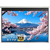 Amazon | TOP.STAR 100インチ4:3 プロジェクタースクリーン (100インチ