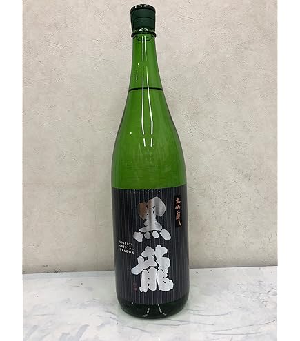 Amazon.co.jp: 黒龍酒造 黒龍 大吟醸 しずく 2025年10月製造 1800ml