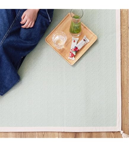 Amazon.co.jp: 萩原 ラグ ボンディングラグ ネイビー 約185X185cm