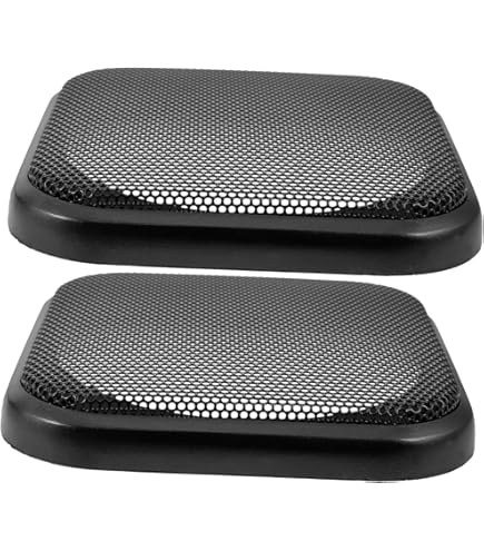 Amazon.co.jp: CALLARON スピーカーグリルカバー 4インチ 四角