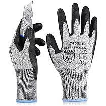 Amazon | [DONFRI] 軍手 耐切創手袋 防刃 防刃手袋 作業用 手袋 滑り