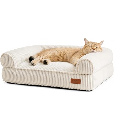 Amazon | COZY KISS 小型猫用整形外科ペットベッド - 洗える長方形