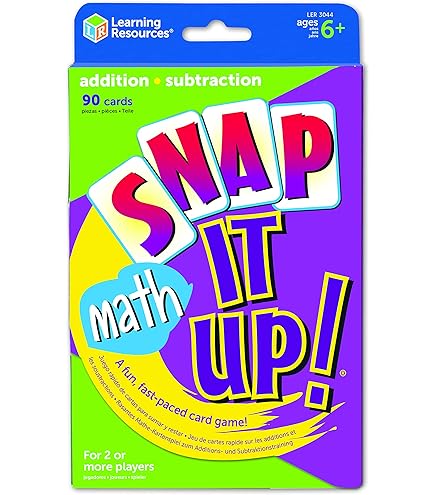 Adsumudi Little Ones Math Game - Addition & Subtraction Learning Game For Kids Ages 4+