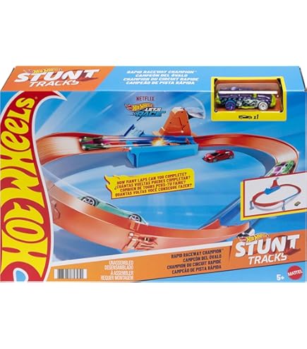Amazon | Hot Wheels Trick Tracks Ultimate Stunt World Play Track