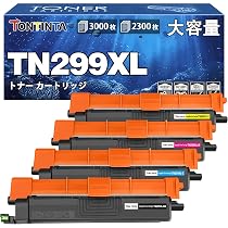 Amazon.co.jp: 299XL TN299XL 4色互換トナーカートリッジ TN299XLBK/C