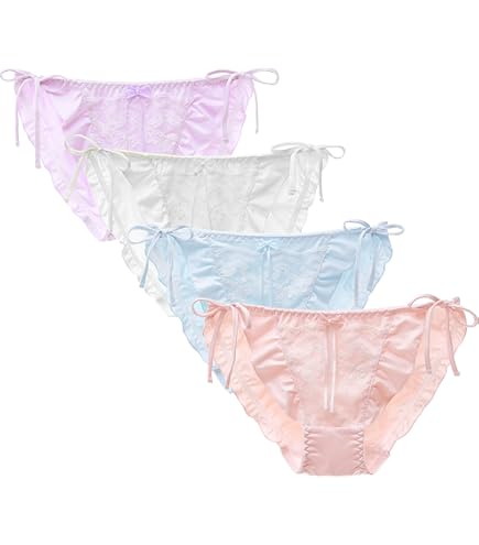 Amazon.co.jp: 【4枚セット】太め ひもパン 紐パン セクシー