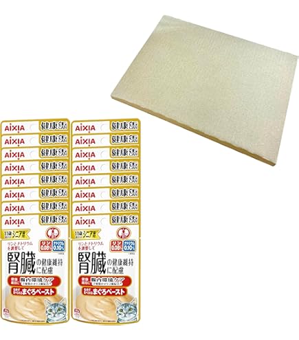 Amazon | アイシア 健康缶パウチ シニア猫用 腸内環境ケア 40g×12袋