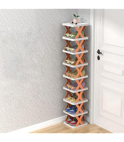 Amazon｜YHWKGZ シューズラック、コーナーの縦の靴 収納 下駄箱