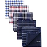 men's uno ハンカチ ガーゼハンカチ タオル 5枚セット 25cm 綿100％