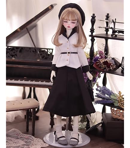Amazon.co.jp: rakulifey ドールアウトフィット 人形メイド服 1/4