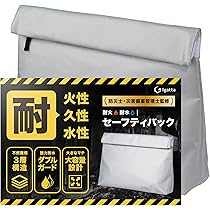 Amazon.co.jp: WASJOYE 手提げ金庫 耐水耐火金庫 ETL規格 鍵付き A4